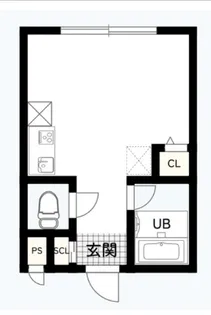 青云ハウス【3階】の間取り