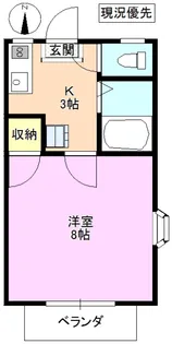 シャトリエ【2階】の間取り