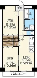 ビエンベニード【4階】の間取り