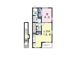 ラ フェスタ【2階】の間取り