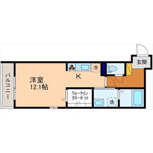 INO【3階】の間取り