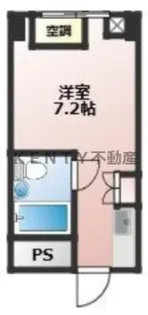 山王アーバンライフ【7階】の間取り