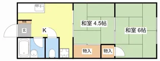 コーポ本郷【2階】の間取り
