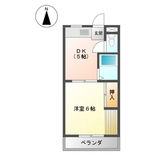 ブルージュ寿町【3階】の間取り