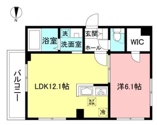マインハイム【3階】の間取り