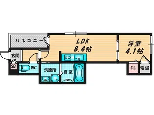 YS maison HOLY【2階】の間取り