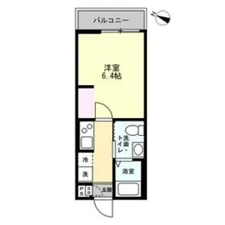 ハイバリーフォード元山【3階】の間取り