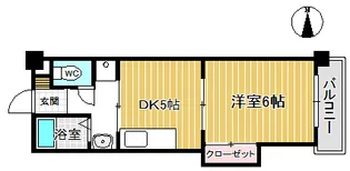 長栄マンション【3階】の間取り