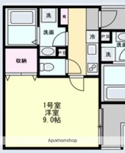 ベイルーム保土ヶ谷【2階】の間取り