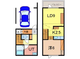 T.M.S A棟の間取り