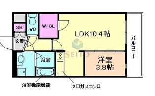 Prosper豊中南【5階】の間取り
