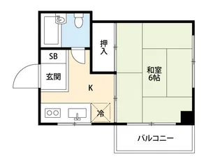 アンエコーハイム【2階】の間取り