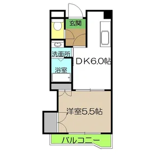 ルーカス高須【10階】の間取り