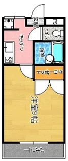 九州ホーム21ビル【2階】の間取り