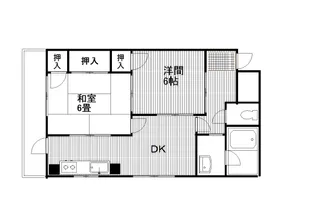 緒方ビル【3階】の間取り