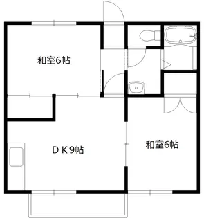 MKハイツ【2階】の間取り
