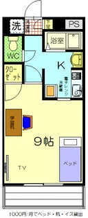 エース湯田2号館【3階】の間取り