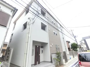 神奈川県川崎市中原区上小田中1【アパート】の外観