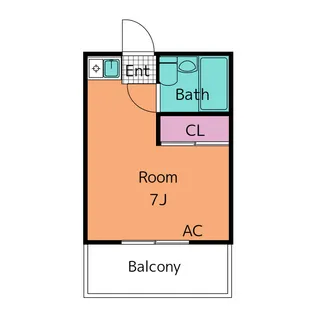 竜翔苑【1階】の間取り