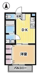 パインハーバーマンション【1階】の間取り