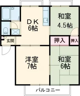 セラミックハウスBee【2階】の間取り