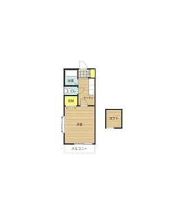 木かげ荘【2階】の間取り