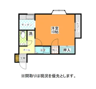 山形県山形市吉原1【アパート】の間取り