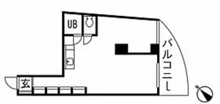 シリンダーハウス【3階】の間取り
