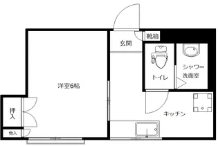 ルミエール吉祥寺【2階】の間取り