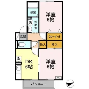 ファミリーコーポ【2階】の間取り