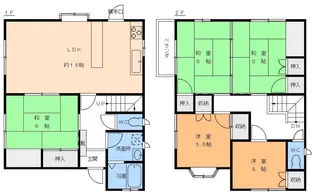 愛媛県松山市湯の山7【一戸建】の間取り