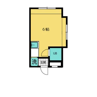 アサミハウス第7【1階】の間取り