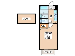 クラウド【2階】の間取り
