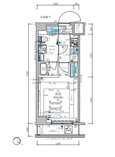 メインステージ板橋志村III【1階】の間取り