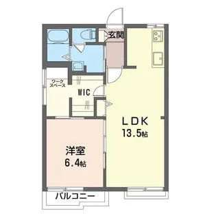 光ハイツ【2階】の間取り