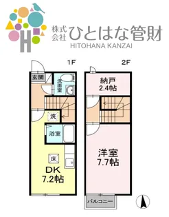 宮城県東松島市矢本字上河戸【一戸建】の間取り