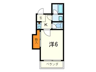 エヴァーグリーン【3階】の間取り