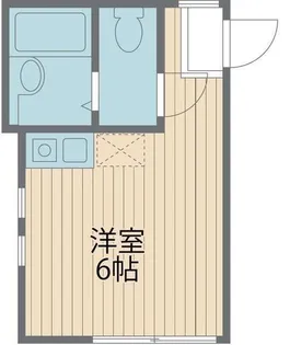 1Rの間取り画像