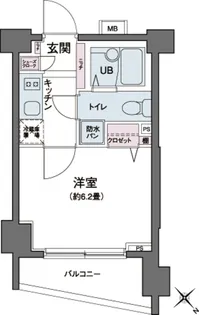 東京都目黒区南3【マンション】の間取り
