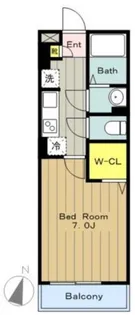 パピヨン八王子みなみ野【2階】の間取り