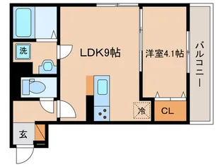 SunSilk【1階】の間取り