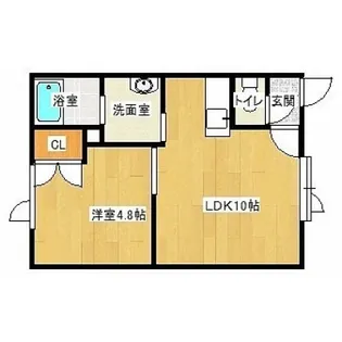 リンデンハウスにっしん【1階】の間取り