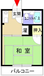 メゾンバウアーB【2階】の間取り