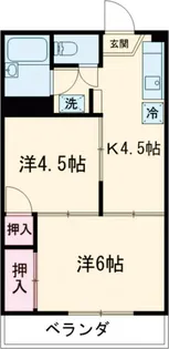 シルクハイム【3階】の間取り