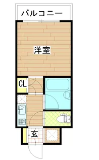 アヴァンツァーレ一番町【9階】の間取り