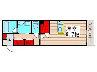 ラントヴィル西船橋【1階】の間取り