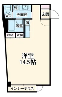 グランベル【1階】の間取り