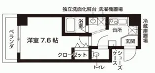 フェイバル二条【5階】の間取り