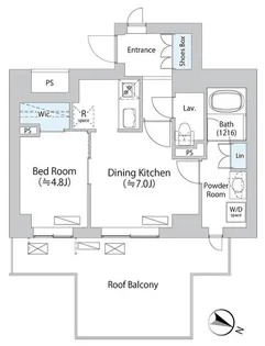 東京都世田谷区船橋3【マンション】の間取り