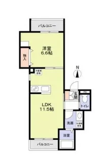 リヒトハイム【3階】の間取り